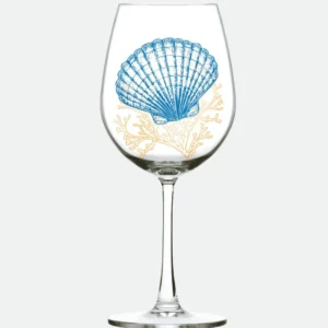 Taça Madison Bordeaux em Cristal 600ml Ocean - Alta Resistência St. Tropez Concha