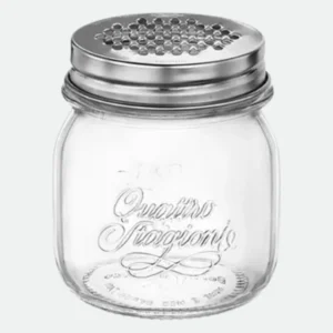 Queijeira Bormioli Quattro Stagioni Com Tampa P/ Ralar 250ml