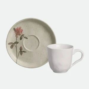 Xícara De Café Bio Stoneware Campestre 120Ml - Porto Brasil