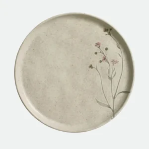 Prato De Sobremesa Bio Stoneware Campestre 21,5cm Porto Brasil