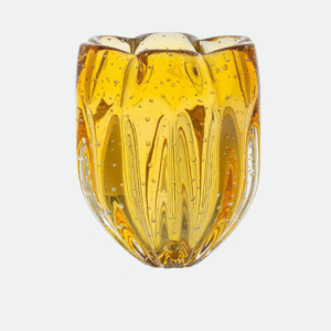 Vaso de Decoração em Murano Jelly Âmbar