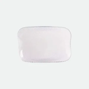 Travessa Retangular Versa em Vidro 20x13x3cm - Dynasty