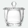 Manteigueira Francesa de Vidro com Tampa Pearl 10,5cm x 10,5cm x 11cm - Wolff