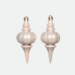 Kit Adorno Forma Peão 14cm c/ 02 unidades
