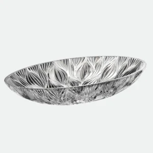 Bowl Bohemia Oval Onion em Cristal 32 cm - Bohemia