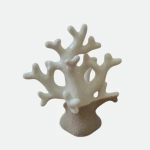 Escultura Decorativa em Cerâmica Coral
