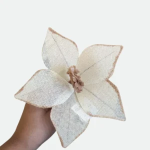 Haste Bico de Papagaio Rústico Off White 12cm - Florarte