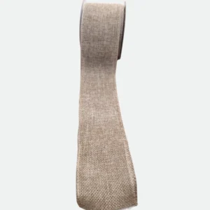 Fita Aramada Juta C/Costura Natural 6,3cmx9,14m