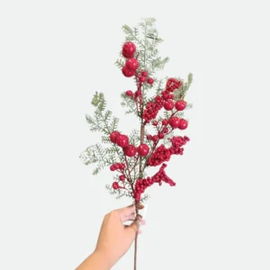 Haste Berry Natal Vermelho 76cm - Florarte