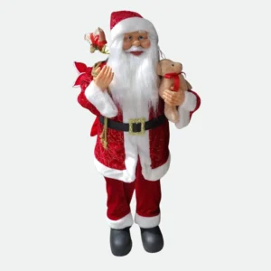 Papai Noel Em Pe C/Presentes Vrm 60Cm ()