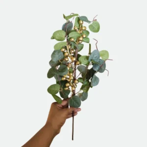 Haste Berry Natal Dourado 50cm Florarte