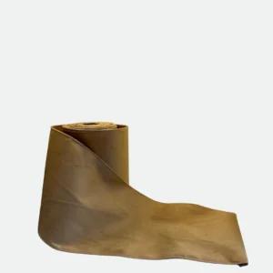 Fita Aramada Larga em Camurça 15Cm X 9M Dourado