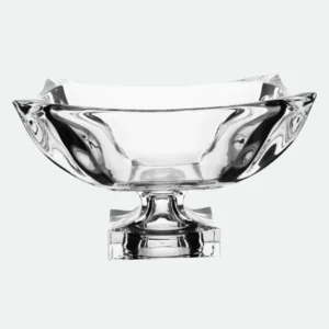Centro de Mesa Noble em Cristal com Pé 26cm - L'Hermitage