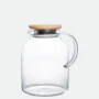 Jarra com Tampa em Bambu e Vidro Borossilicato Twinkle 1,8L