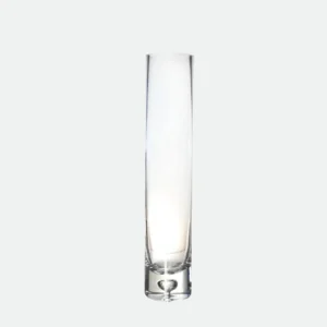 Vaso Transparente Em Vidro 20cm