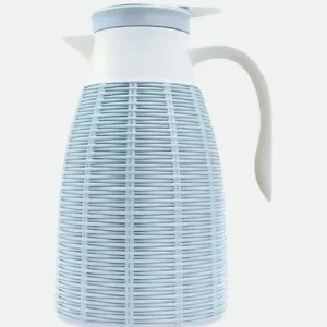 Garrafa Térmica Bule Rattan 1 Litro Azul Bebê