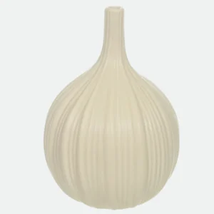 Vaso Decorativo Cerâmica (Bege) 25cmX 17cm