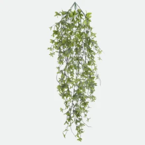 Folhagem P/ Pendurar C/Powder Plástico Verde 80cm