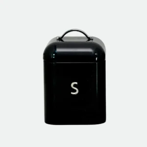 Pote Sugar ( Açucar ) Retrô Preto 1500ml