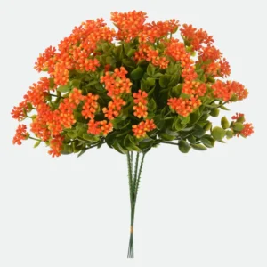 Pick Flor Mini Plastico  (Laranja) 25cm