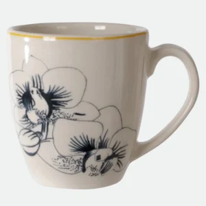 Caneca Cerâmica 380Ml 10X12,9Cm Cattleya