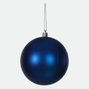 Bola Fosca Tubo C/4 Und (Azul Escuro) 10cm