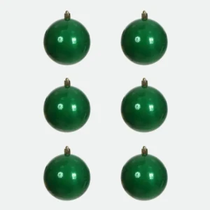 Bola Perolada Tubo C/6 Und (VERDE) 8cm