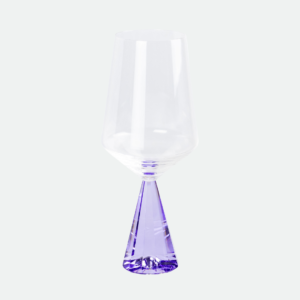Taça Vinho Diamante com Pé Violeta 600ml
