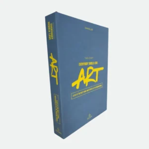 Livro Caixa Decorativo Azul This Is Why Everybody Should Love Art 32cm