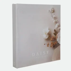 Caixa Livro MDF Daisy Nude 25x23x3cm