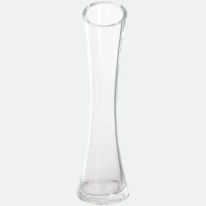 Vaso Tulipa Em Vidro 20cm